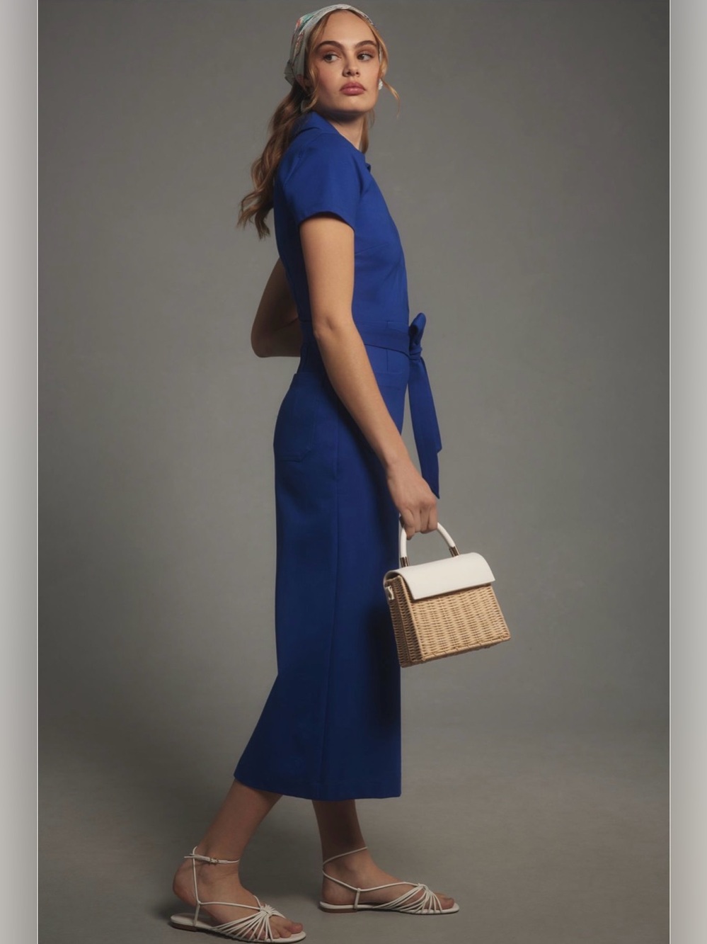 The Colette Wrap Jumpsuit by Maeve - Picture 10 of 11